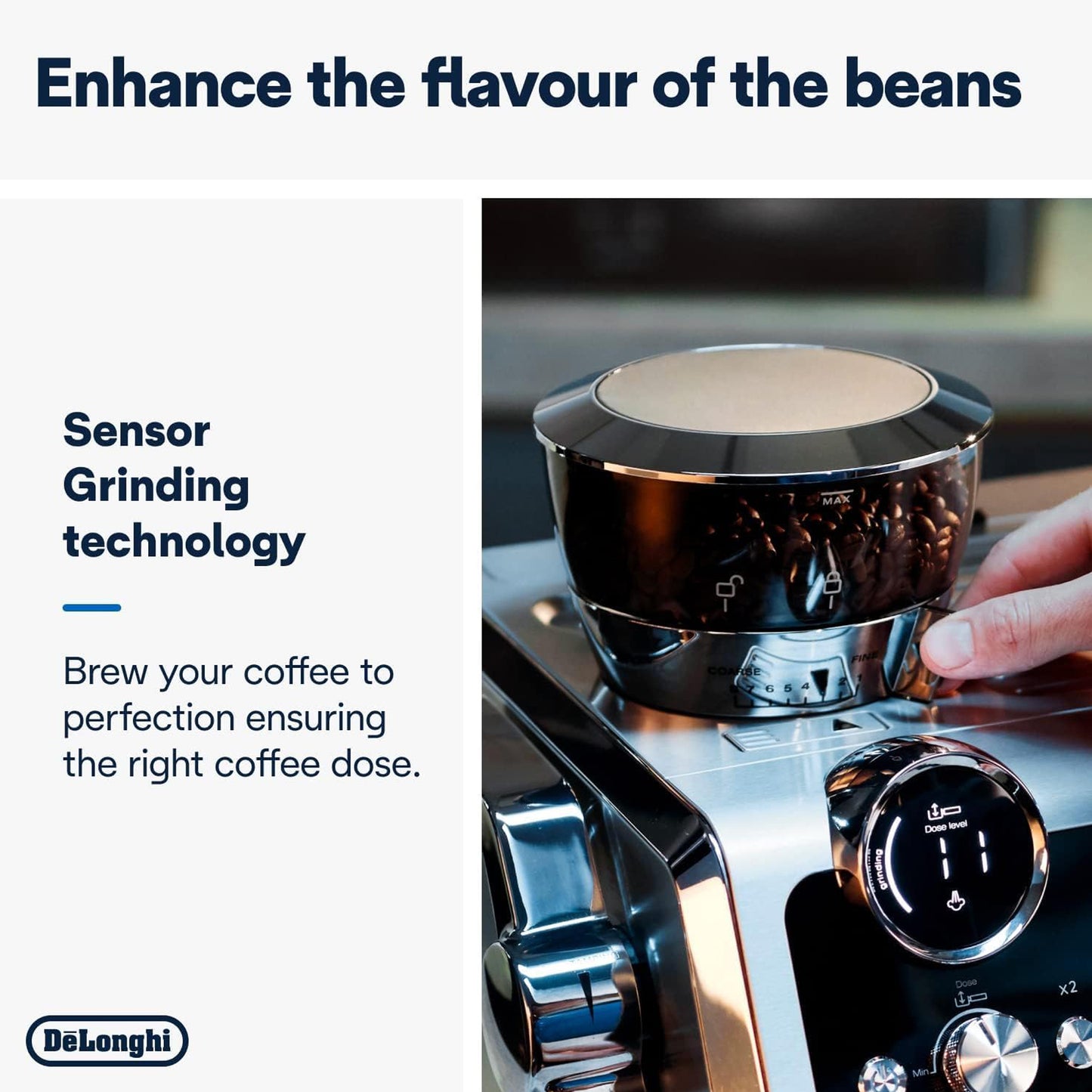 De'Longhi La Specialista Maestro Ultimate Cold Brew Manual Coffee Machine, EC9865.M