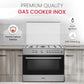 Nobel 90X60 Cm 5 Burner Cooking Range, NGC9699I