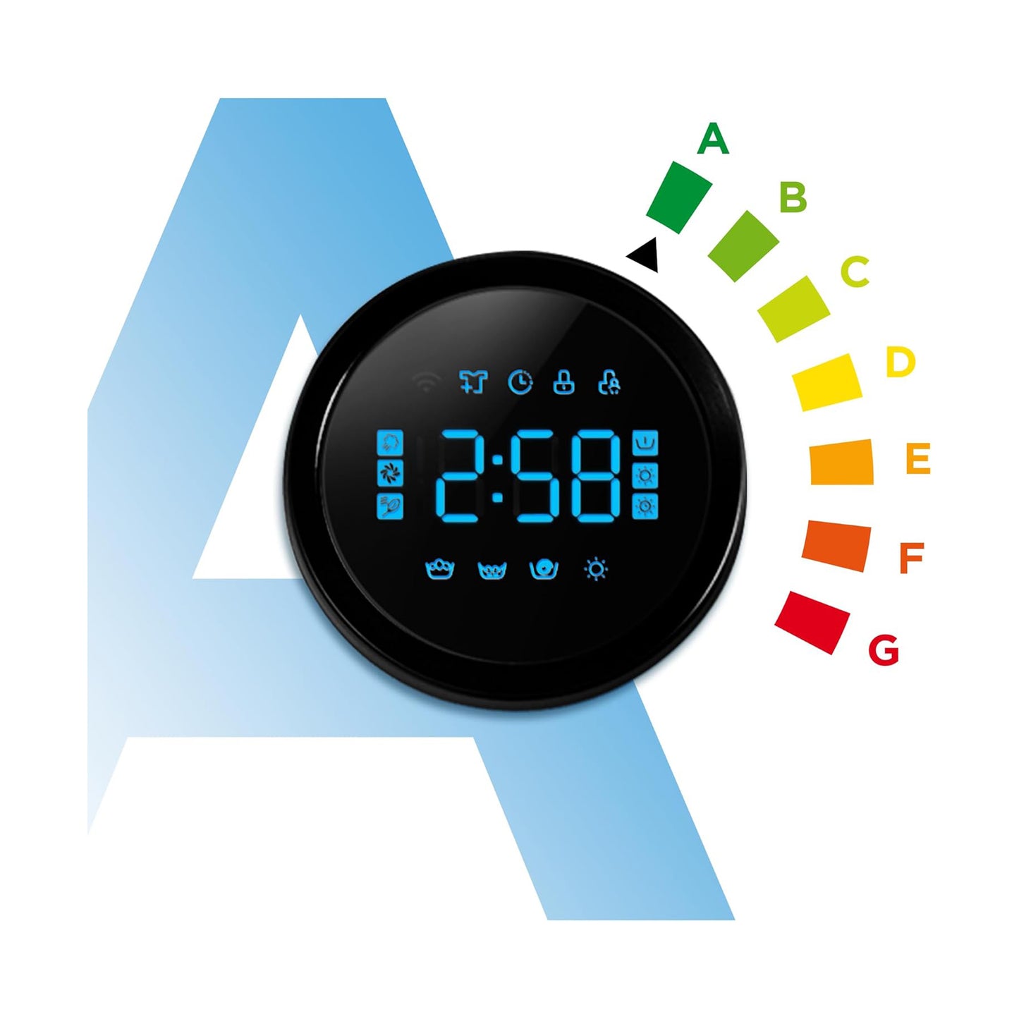 Midea 12/8KG Washing Machine and Dryer, MF200DI20WBTGCC