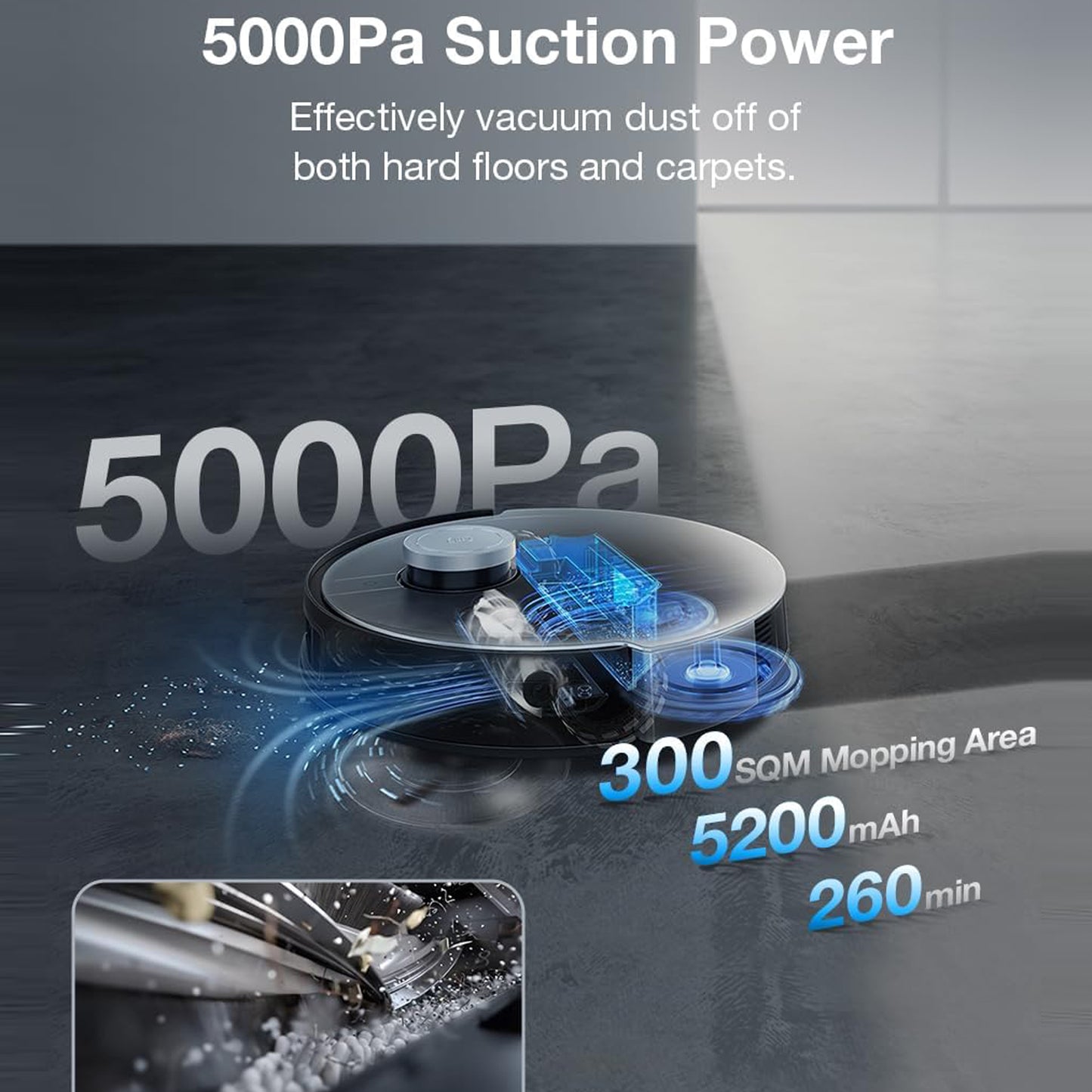 ECOVACS X1 OMNI Robot Vacuum Cleaner, X1 OMNI