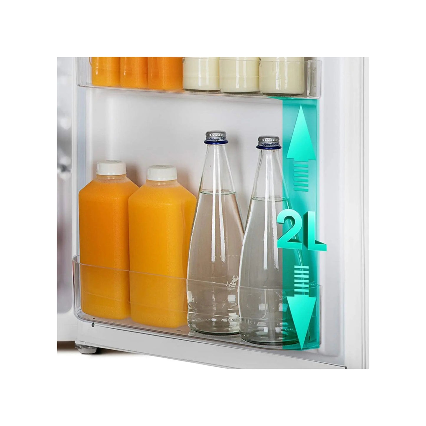 Hisense 122L Single Door Refrigerator, RR122D4SAU