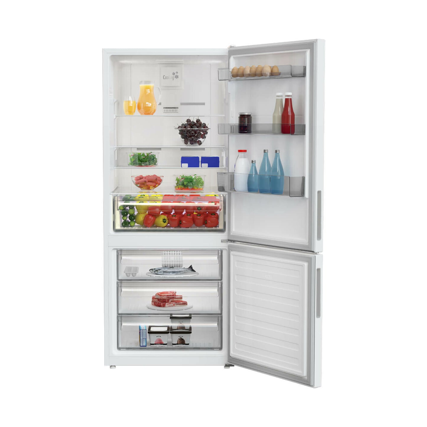 Altus 396L Double Door Refrigerator, ABM396W