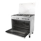 Tornado 90X60 Cm 5 Burner Cooking Range, 9T10HLA1X0ASG