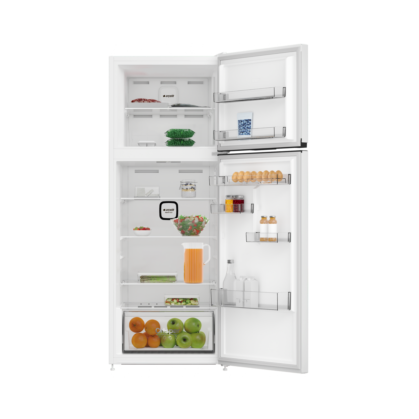 Arcelik 477L Double Door Refrigerator, 570474MB