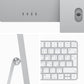 Apple 2023 iMac (24-inch, Apple M3 chip with 8‑core CPU and 8‑core GPU, 8GB Unified Memory, 512GB) - Silver