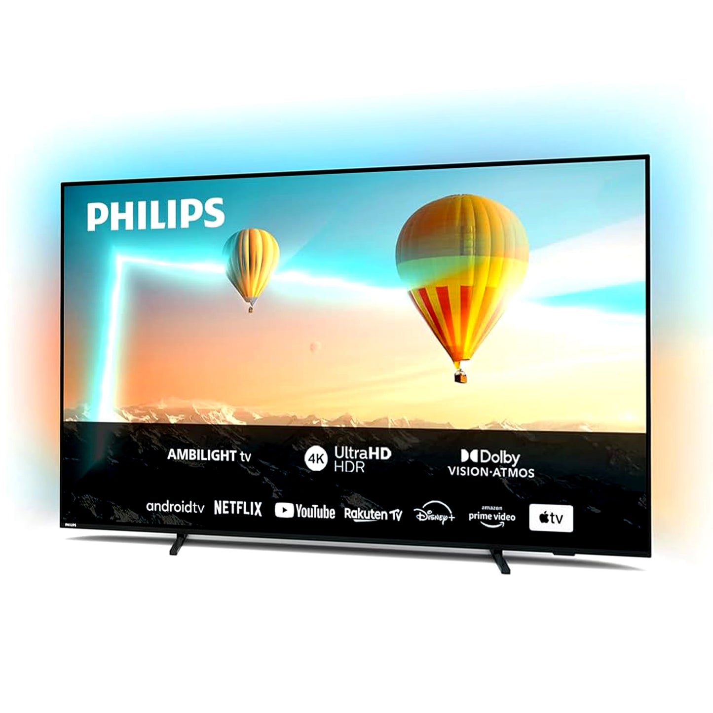 Philips 55 inch Smart TV -4K - Ambient Light, 55PUS8007