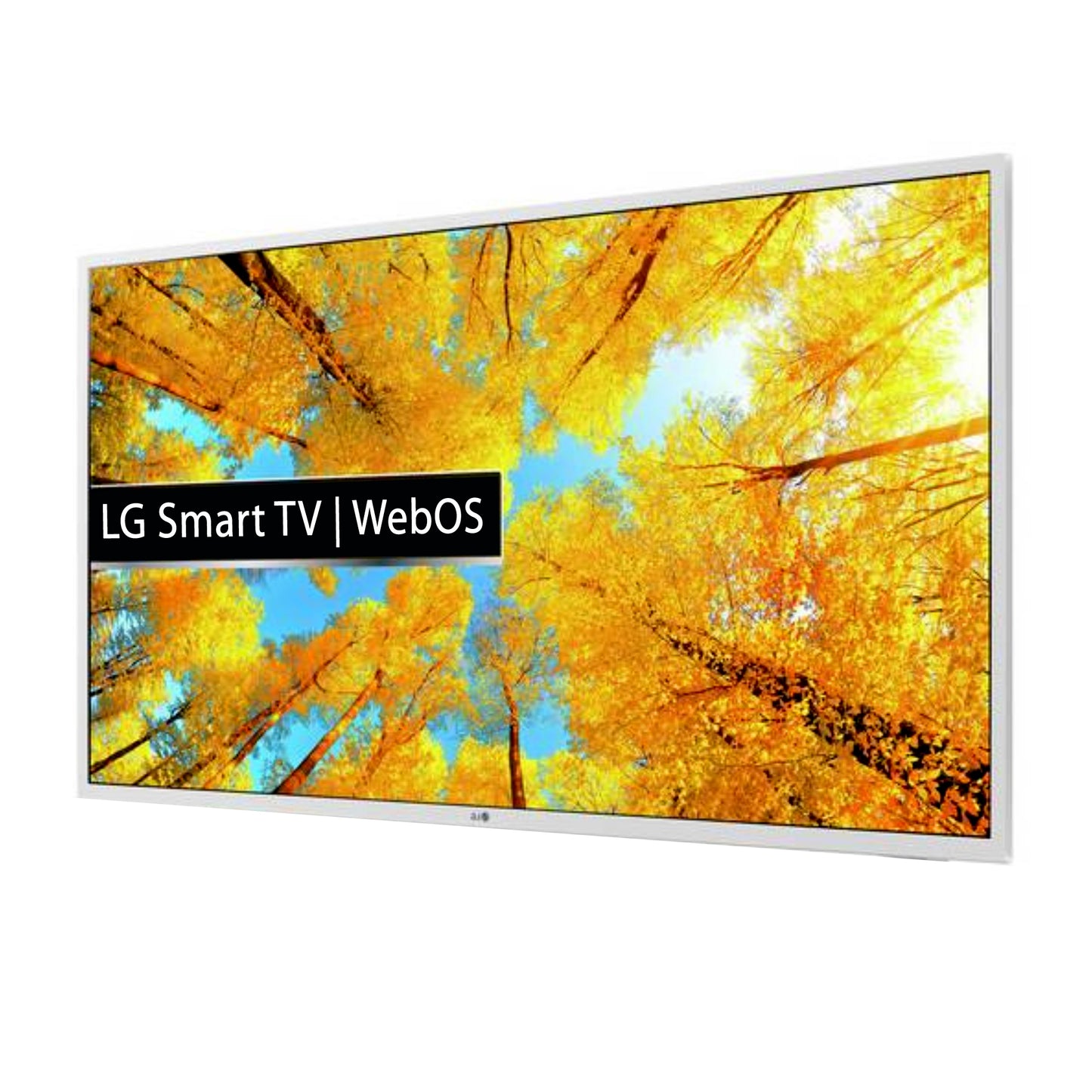 LG 43 inch Smart TV - 4K - White, 43UQ76
