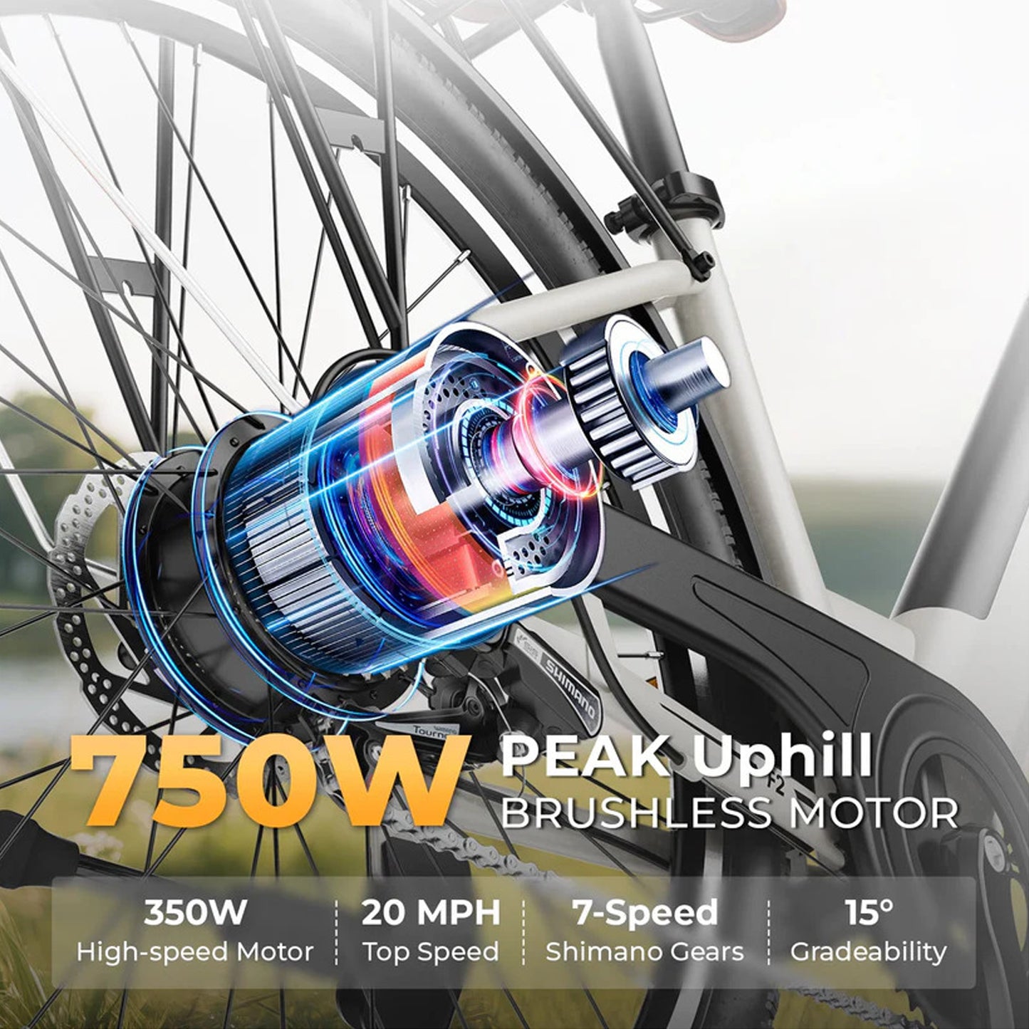 Wind Horse F2 Urban Commuter E Bike, F2