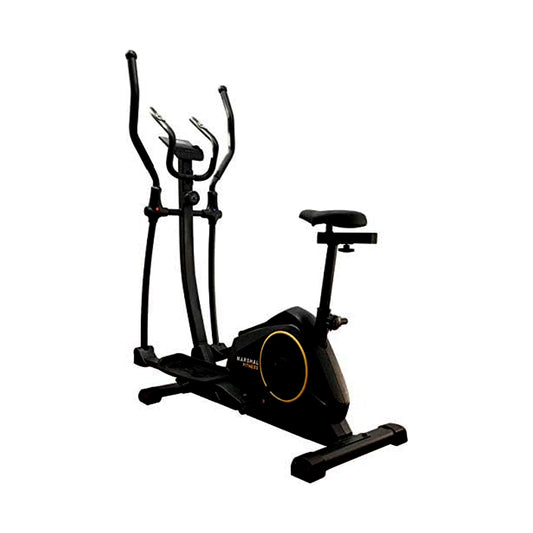 Marshal Fitness Magnetic Elliptical Bike For Home Use Cardio Work Out