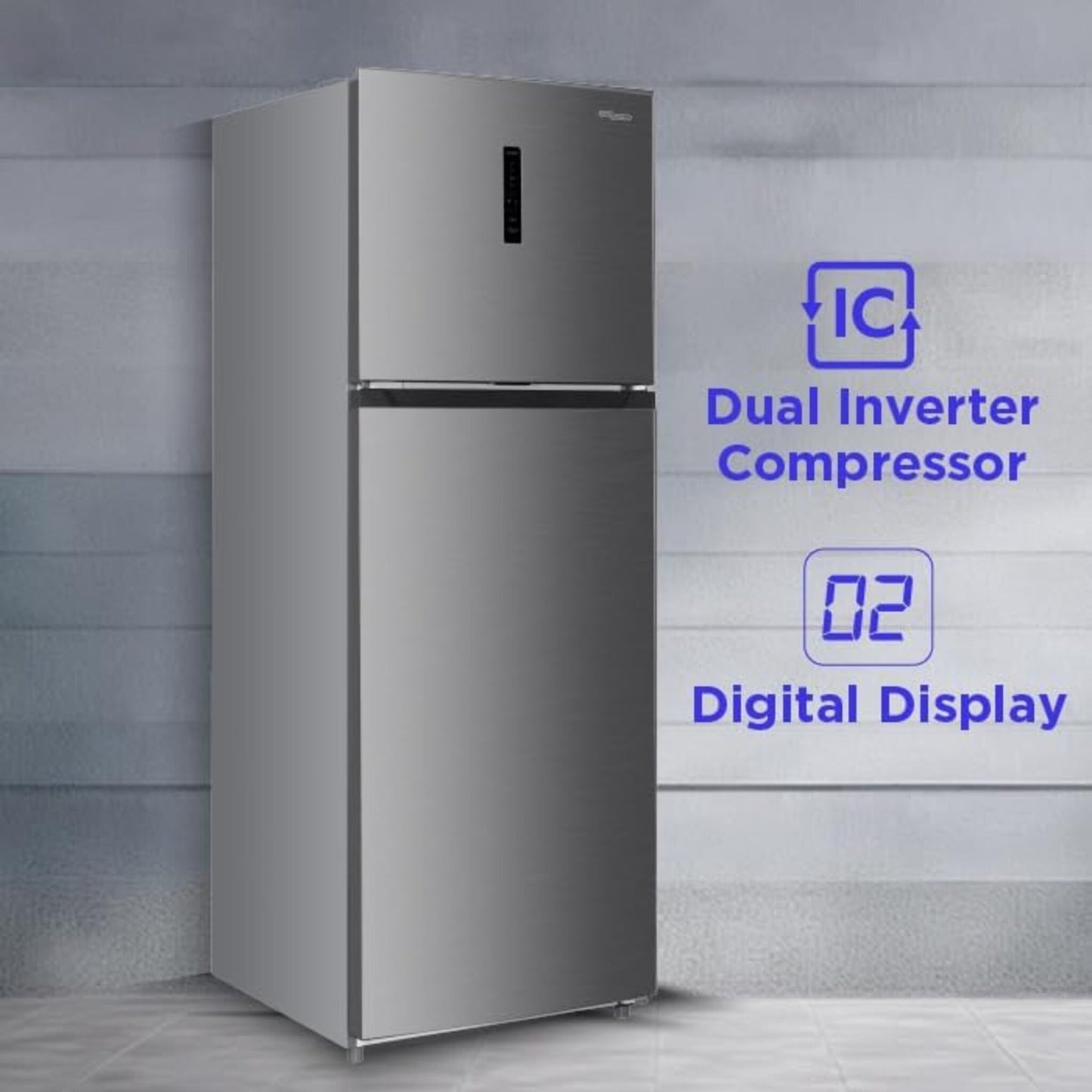 Super General 515L Inverter Double Door Refrigerator, SGR515IE