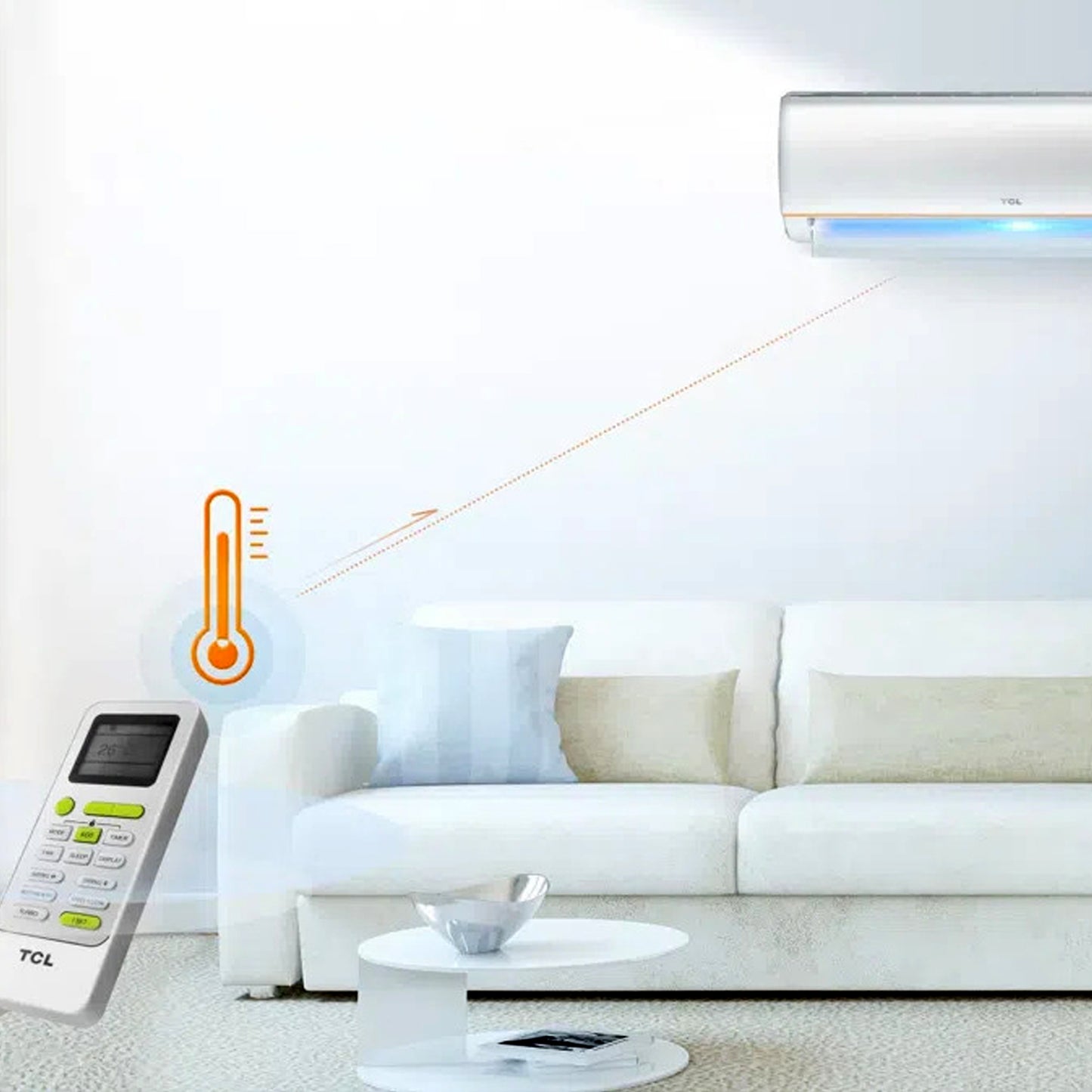 TCL 1.5 Ton Rotary Split Air Conditioner, TAC-18CHSA/KCF
