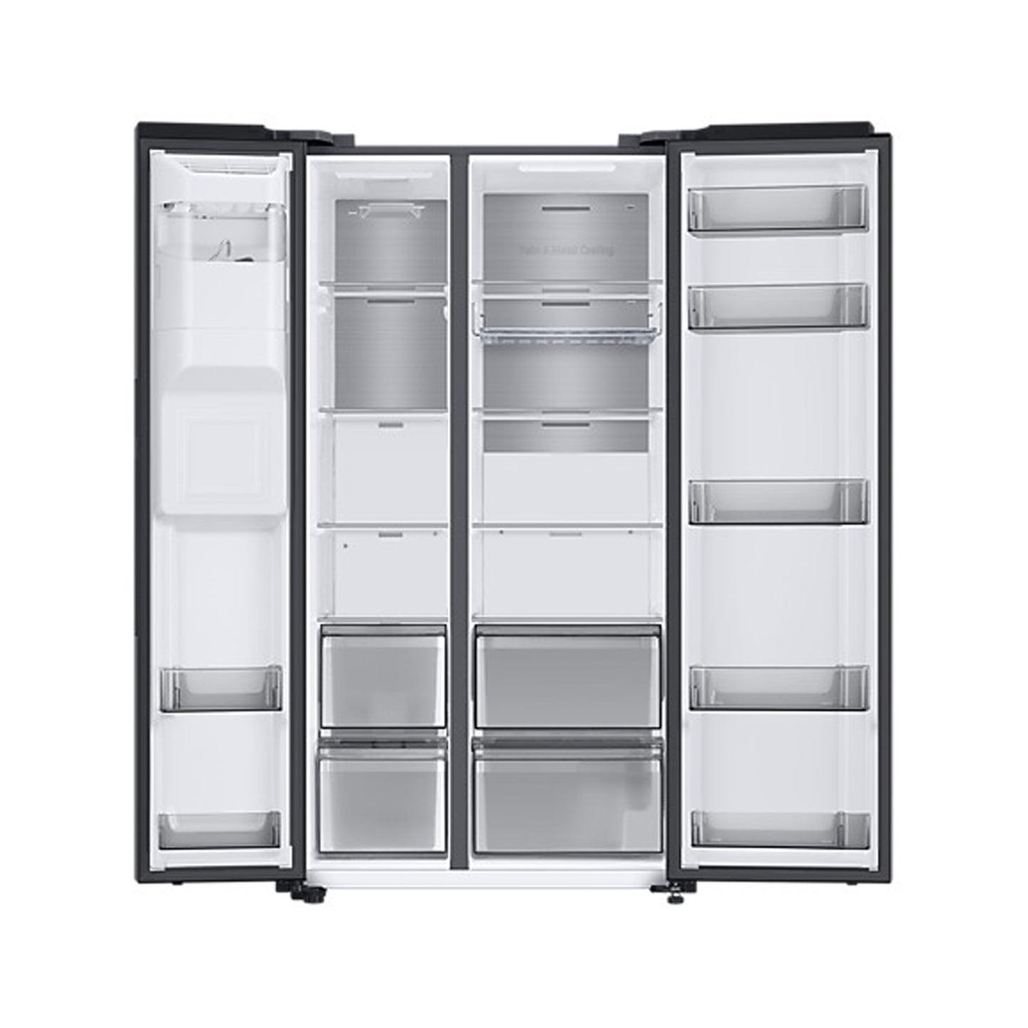 Samsung 634L Side by Side Refrigerator, RS6GA8842B1