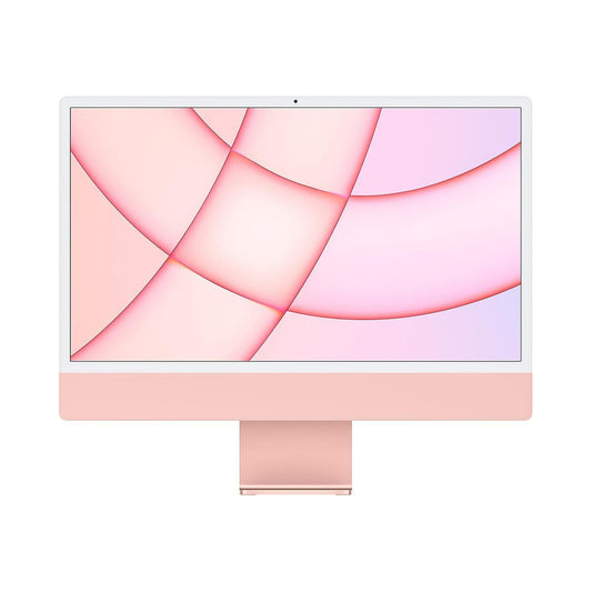 Apple iMac (24-inch, Apple M1 chip with 8‑core CPU and 8‑core GPU, 8GB RAM, 256GB) - Pink