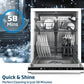 Beko 13 Place Fully Integrated Built-in Dishwasher, BDIN153E3