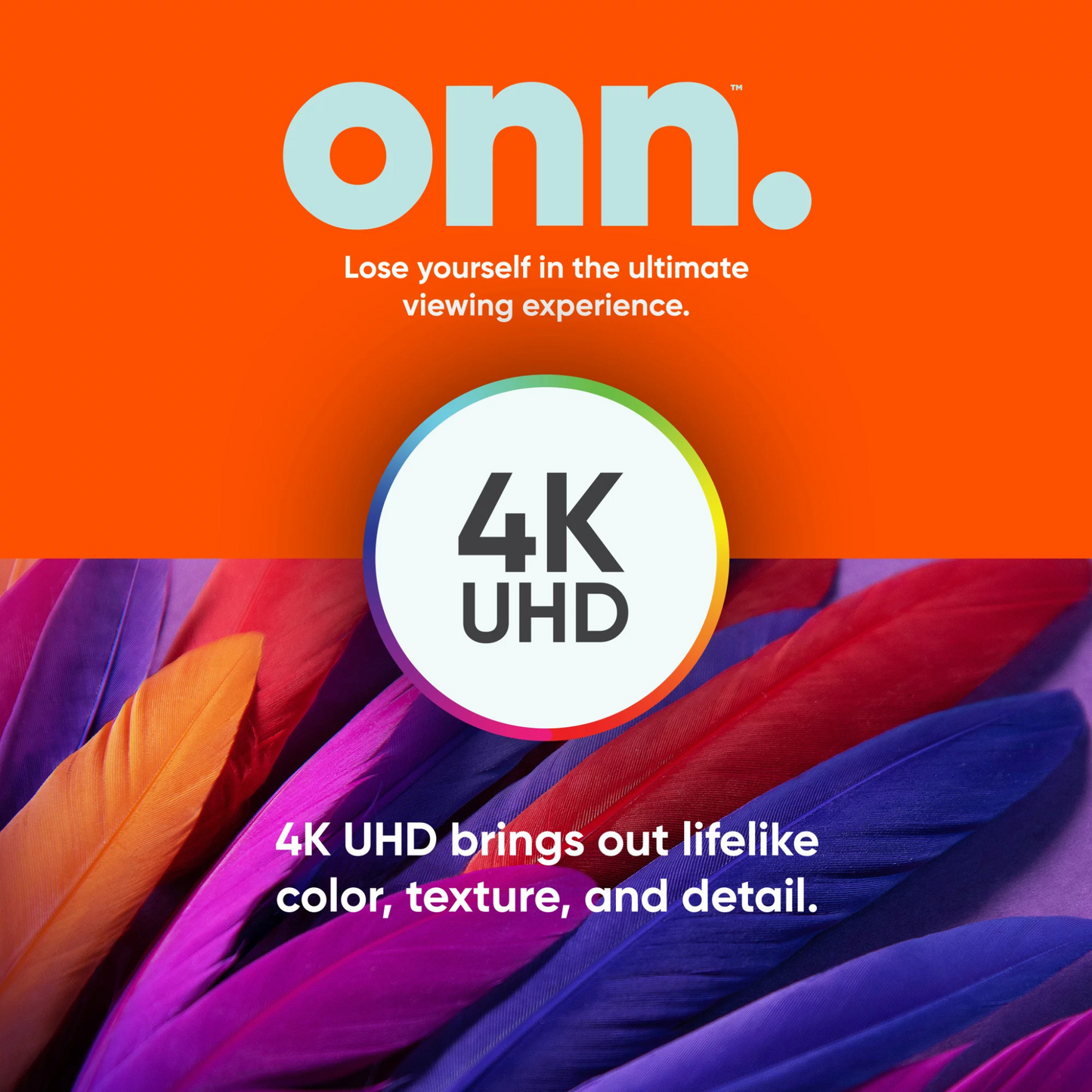 Onn 50 inch Smart TV - 4K