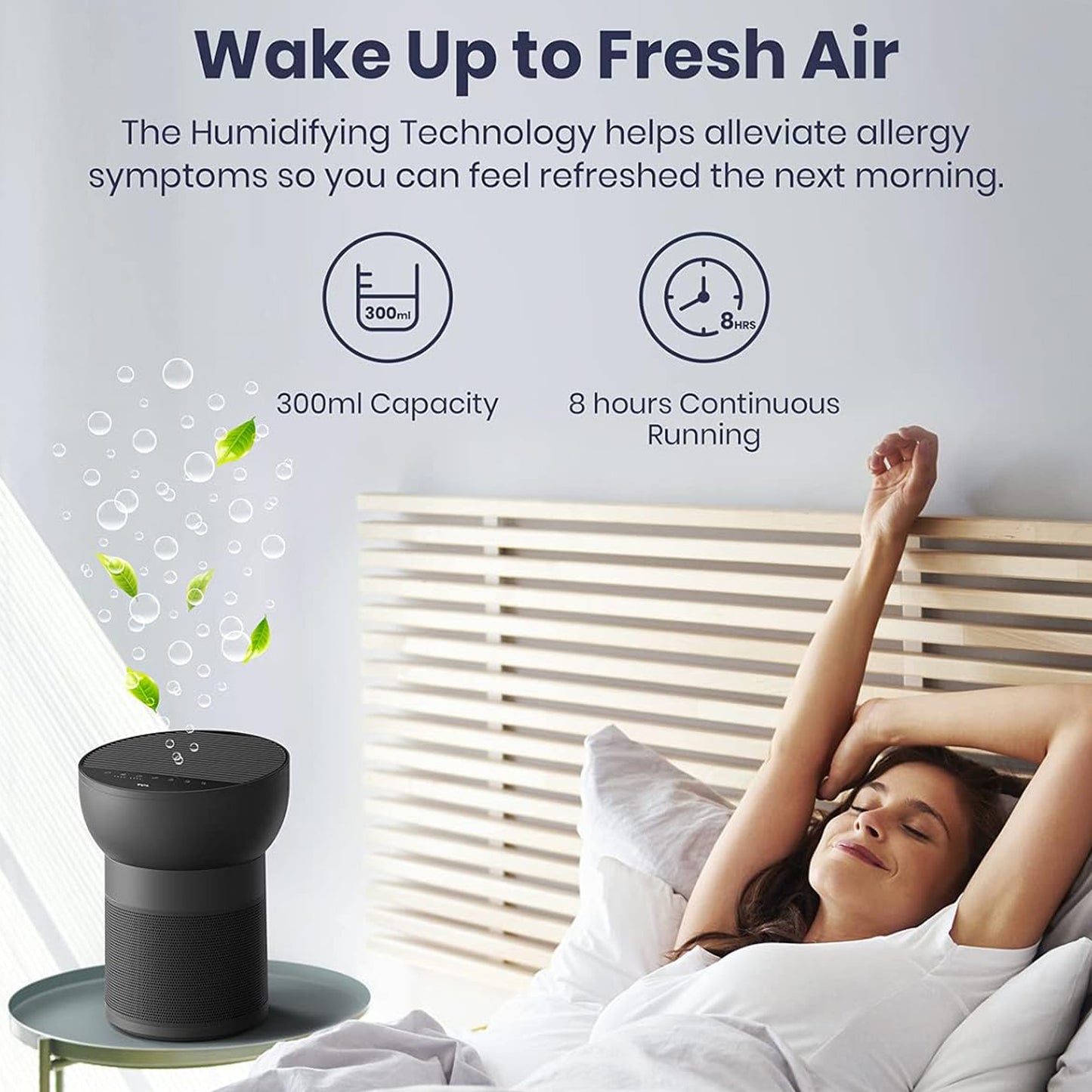 TCL Breeva A2 Smart Air Purifier with 4-Stage Clean, A2