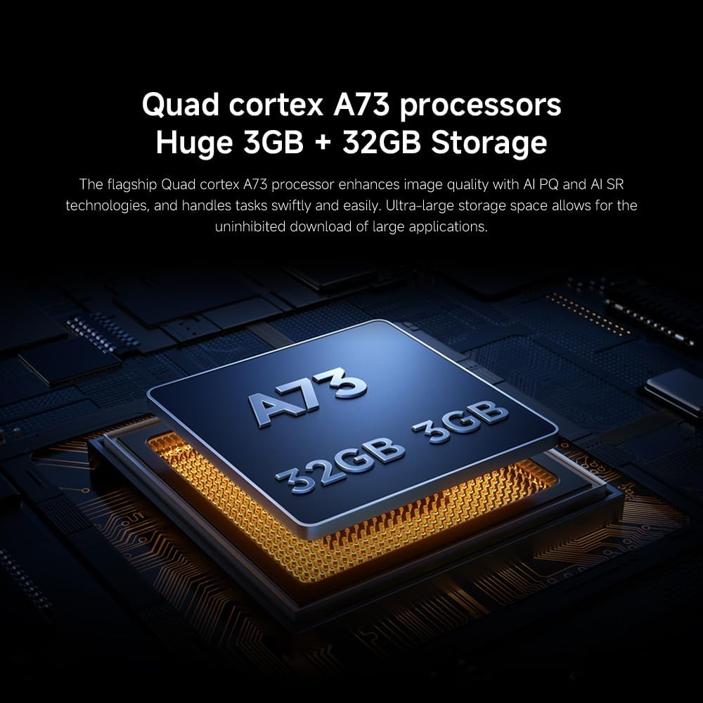 Xiaomi 75 inch Android Smart QLED Mini LED TV - 4K, L75MA-SPLME