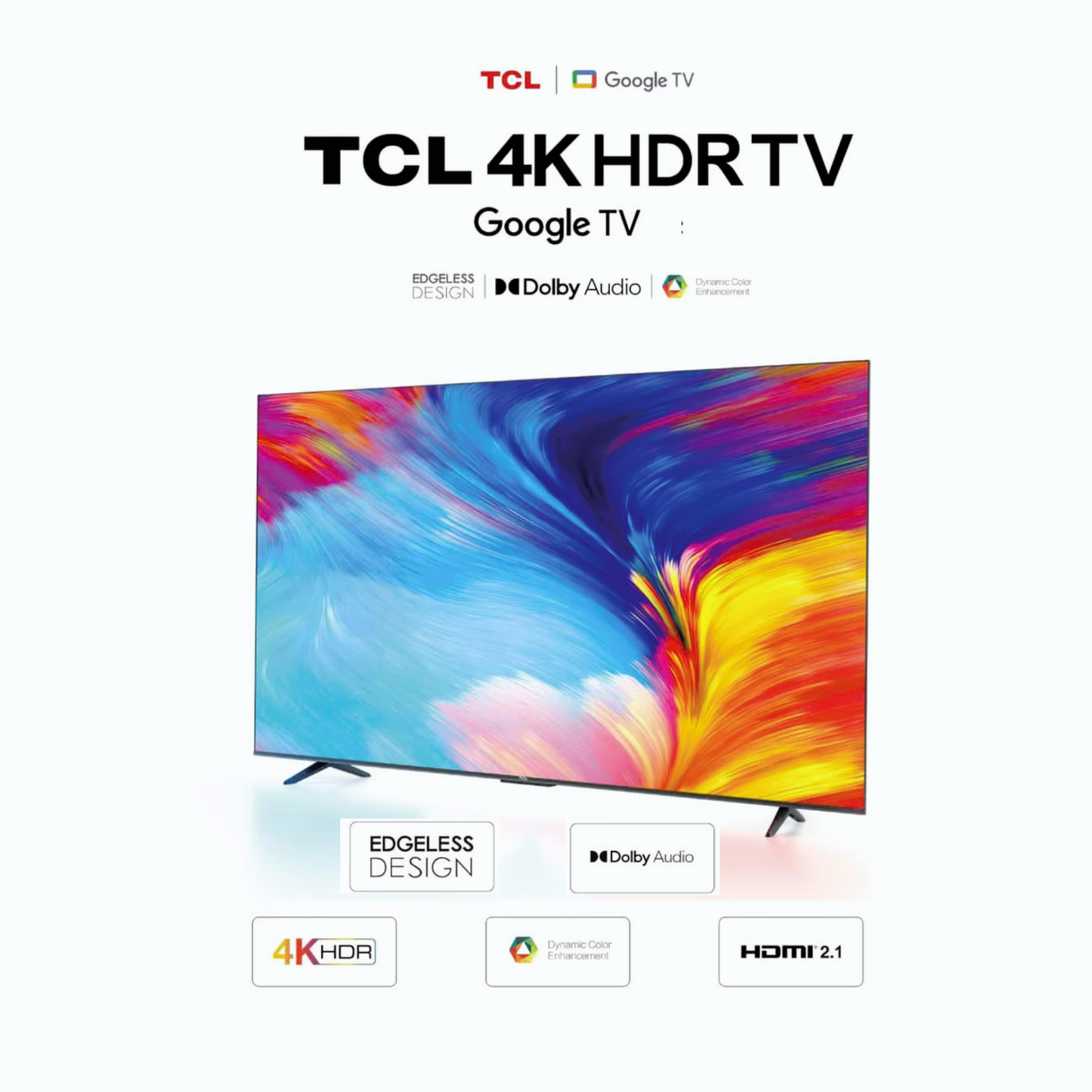 TCL 85 inch Android Smart TV - 4K, 85S470G