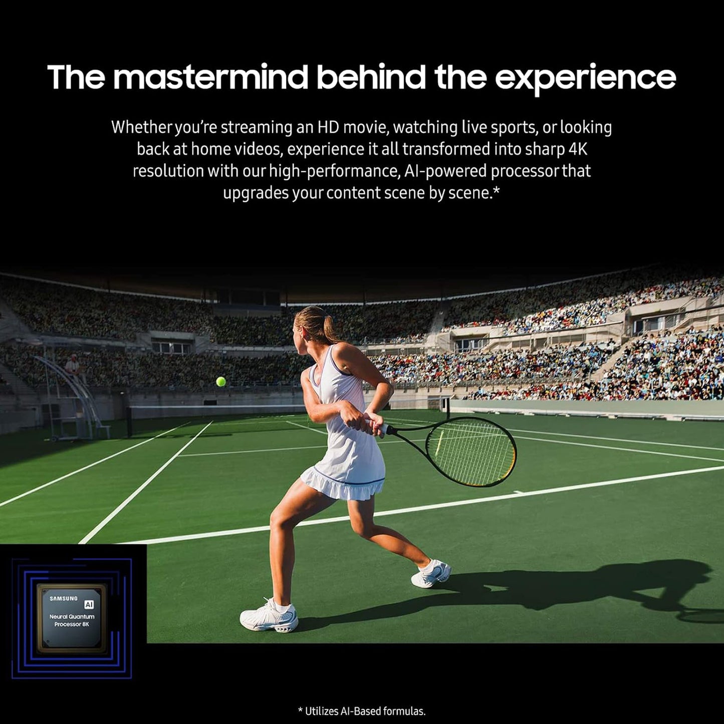 Samsung 65 inch Smart Neo QLED TV - 4K, 65QN90A