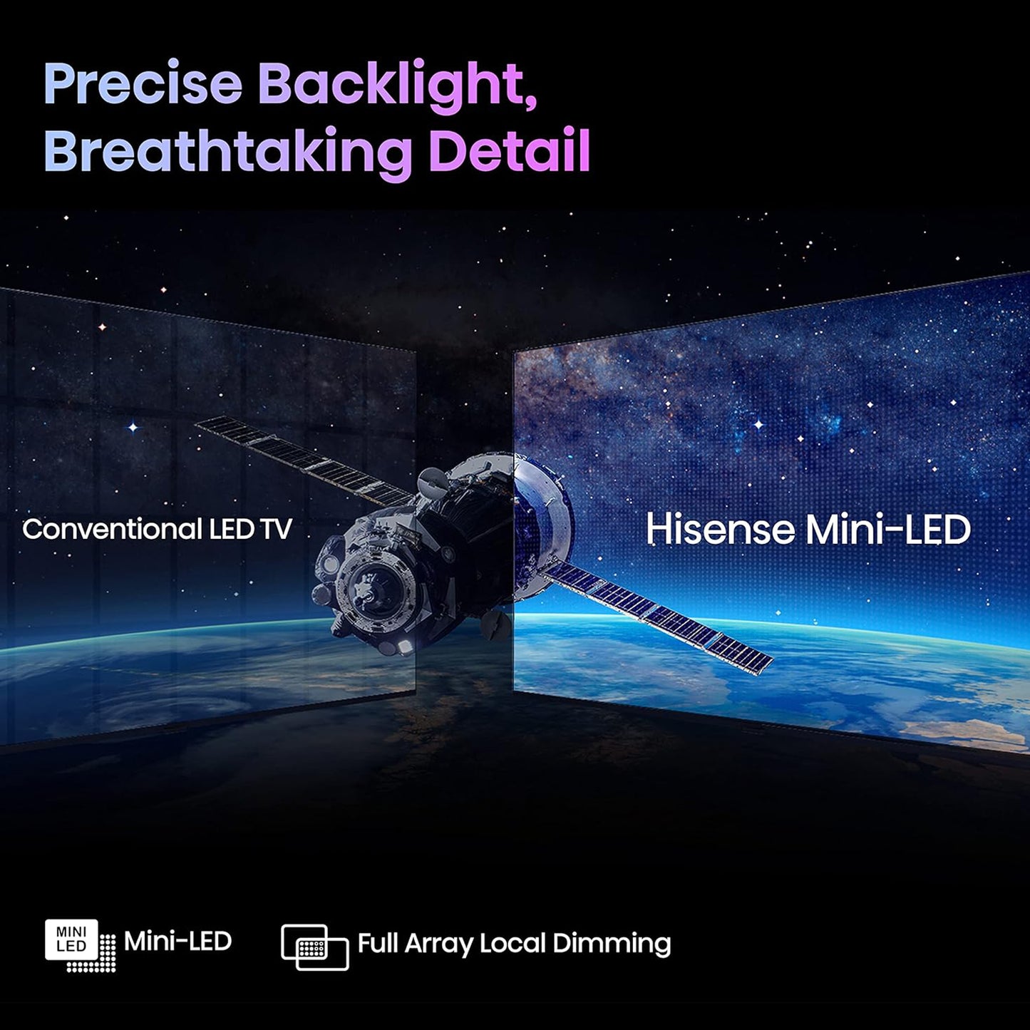 Hisense 85 inch Smart ULED TV - 4K - 144Hz, 85U7K