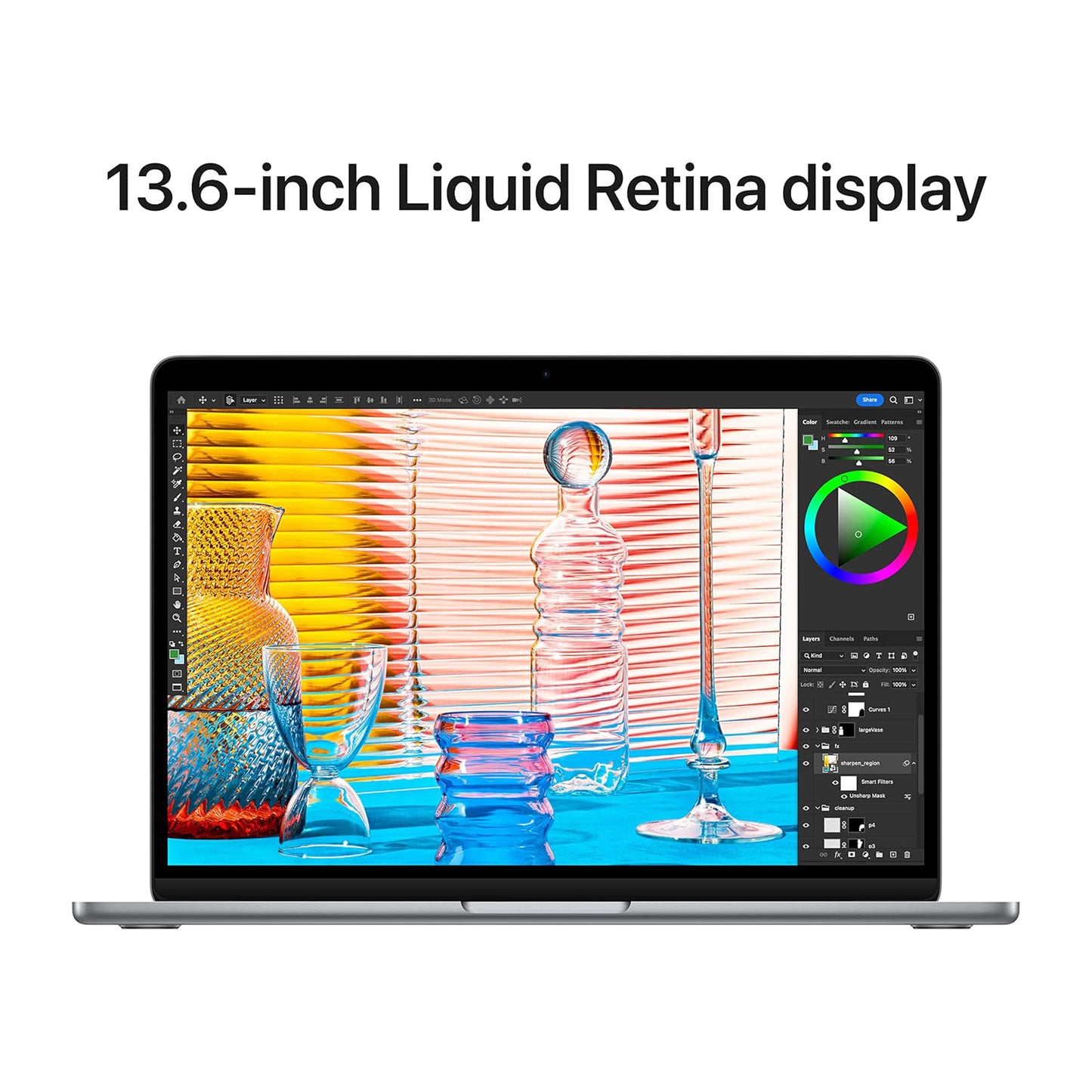 Apple MacBook Air (13-inch, Apple M2 chip, 8GB RAM, 256GB SSD) Blue, M2