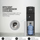 Nikai 3 Tap Bottom Loading Water Dispenser, NWD4000BS