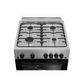 Beko 60X60 Cm 4 Burner Cooking Range, FSGT62111DSL