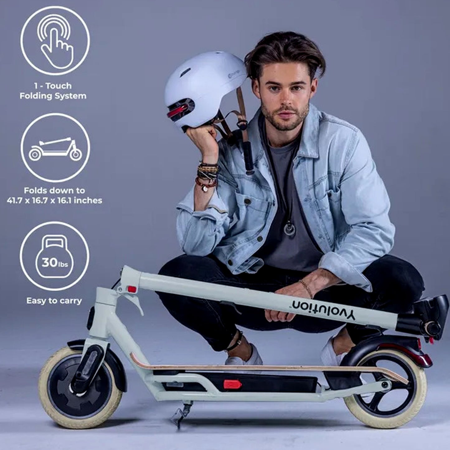 Yvolution Yes 350W Electric Kick Scooter