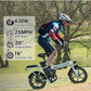 Wind Horse Electric Scooter 350W 30KM Range 35KM Speed, W2 A