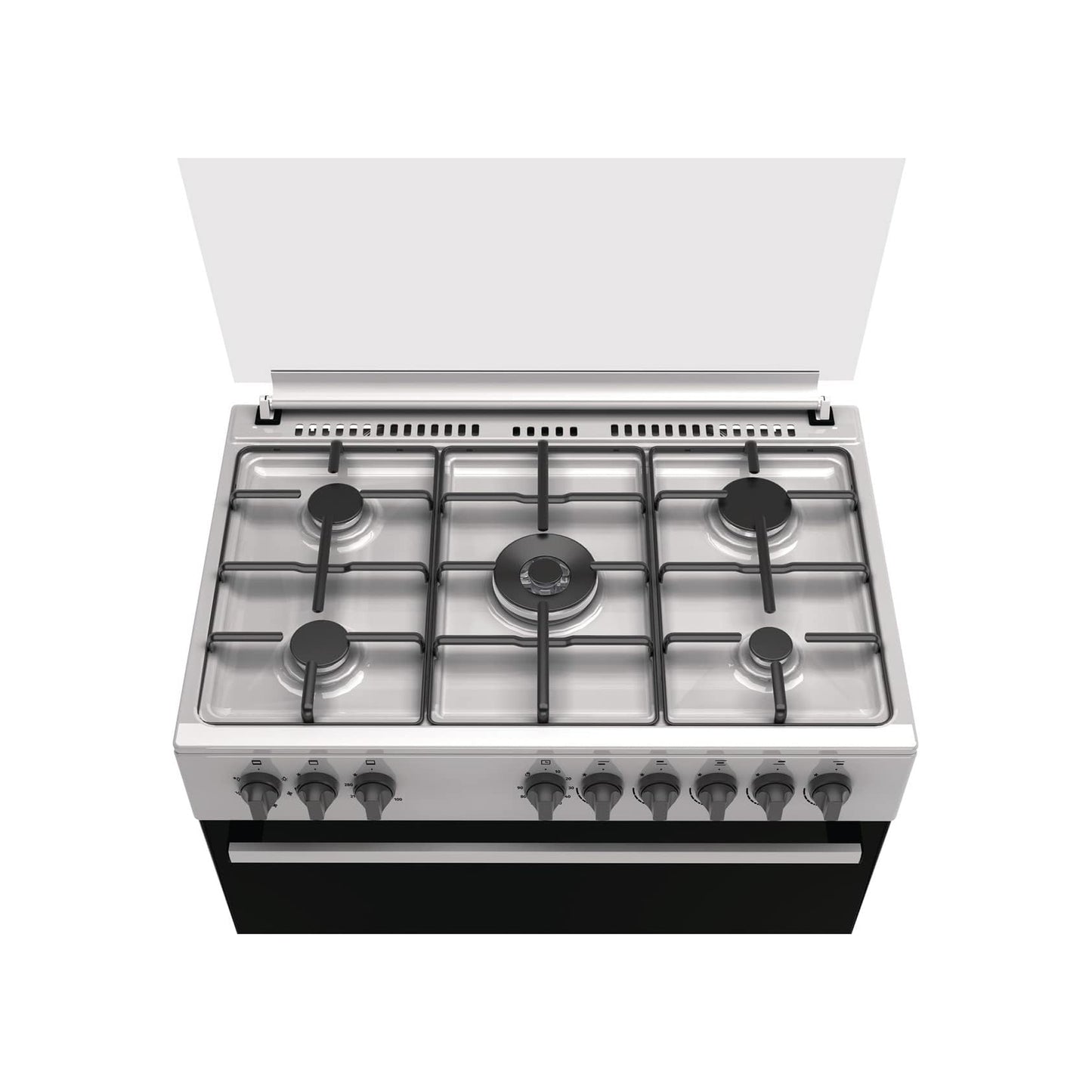 Hisense 90X60 Cm 5 Burner Cooking Range, HGI9B20S