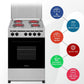 Nobel 50X50 Cm 4 Burner Electric Cooker, NGC5400-S