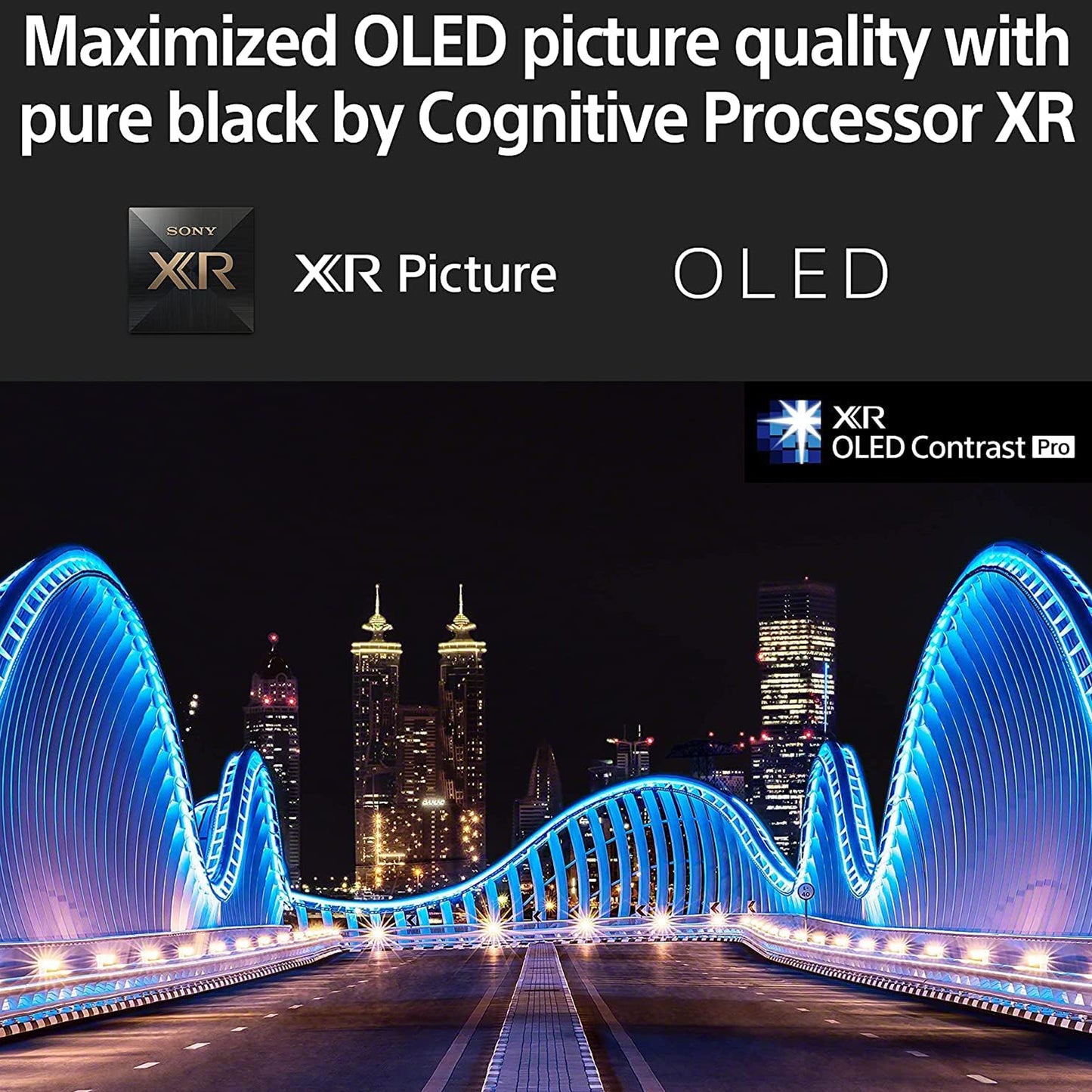 Sony 55 inch Android Smart OLED TV - 4K - 120Hz, 55A75K