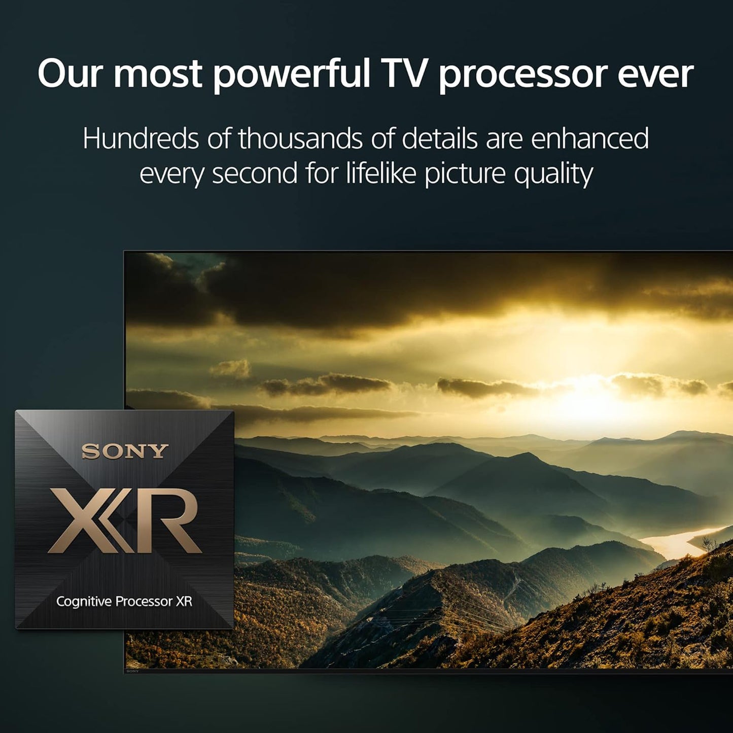 Sony 75 inch Android Smart Mini LED TV - 4K - 120Hz, 75X93L