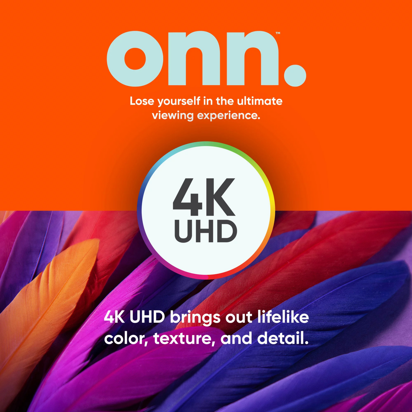 Onn 75 inch Smart TV - 4K