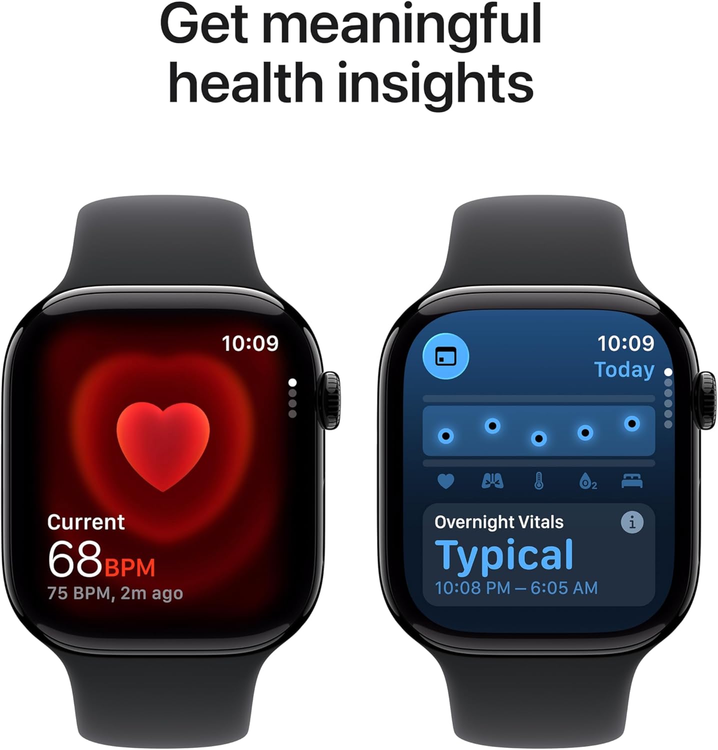 Apple Watch Series 11 - 46mm - GPS - Jet Black, A3333