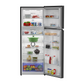 Beko 373L Double Door Refrigerator, B3RDNT445I10