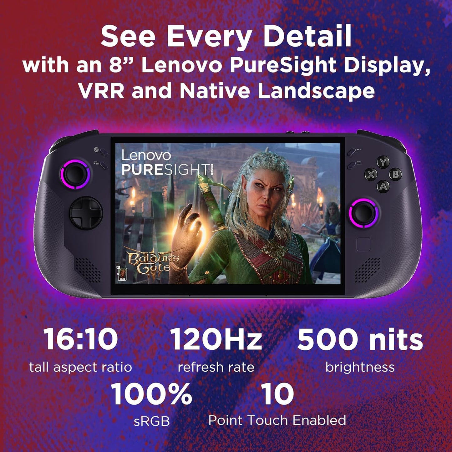 Lenovo Legion GO S Handheld Gaming Console, Legion Go S