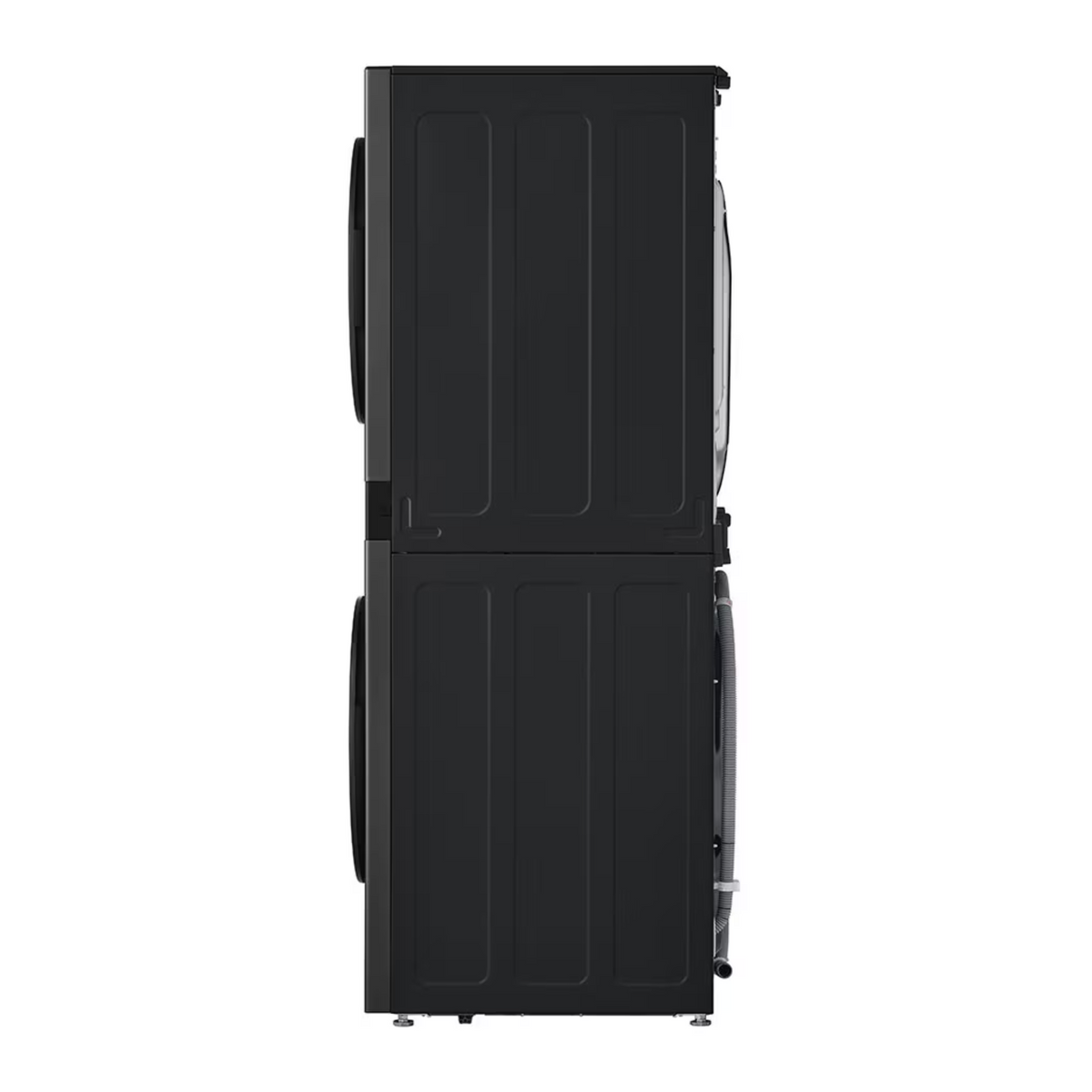 LG WashTower 12/10kg Washer Dryer Black Steel – W4W8BVPKZHM