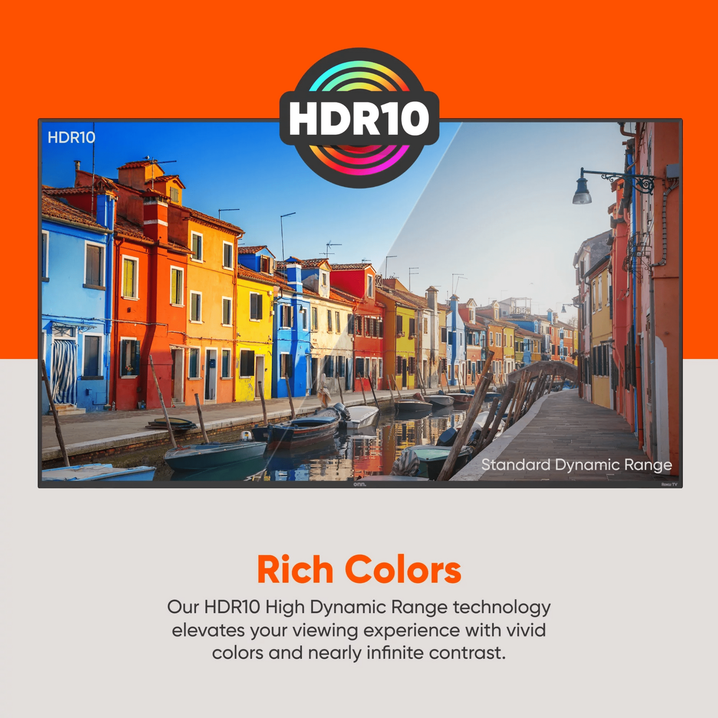 Onn 65 inch Smart TV - 4k