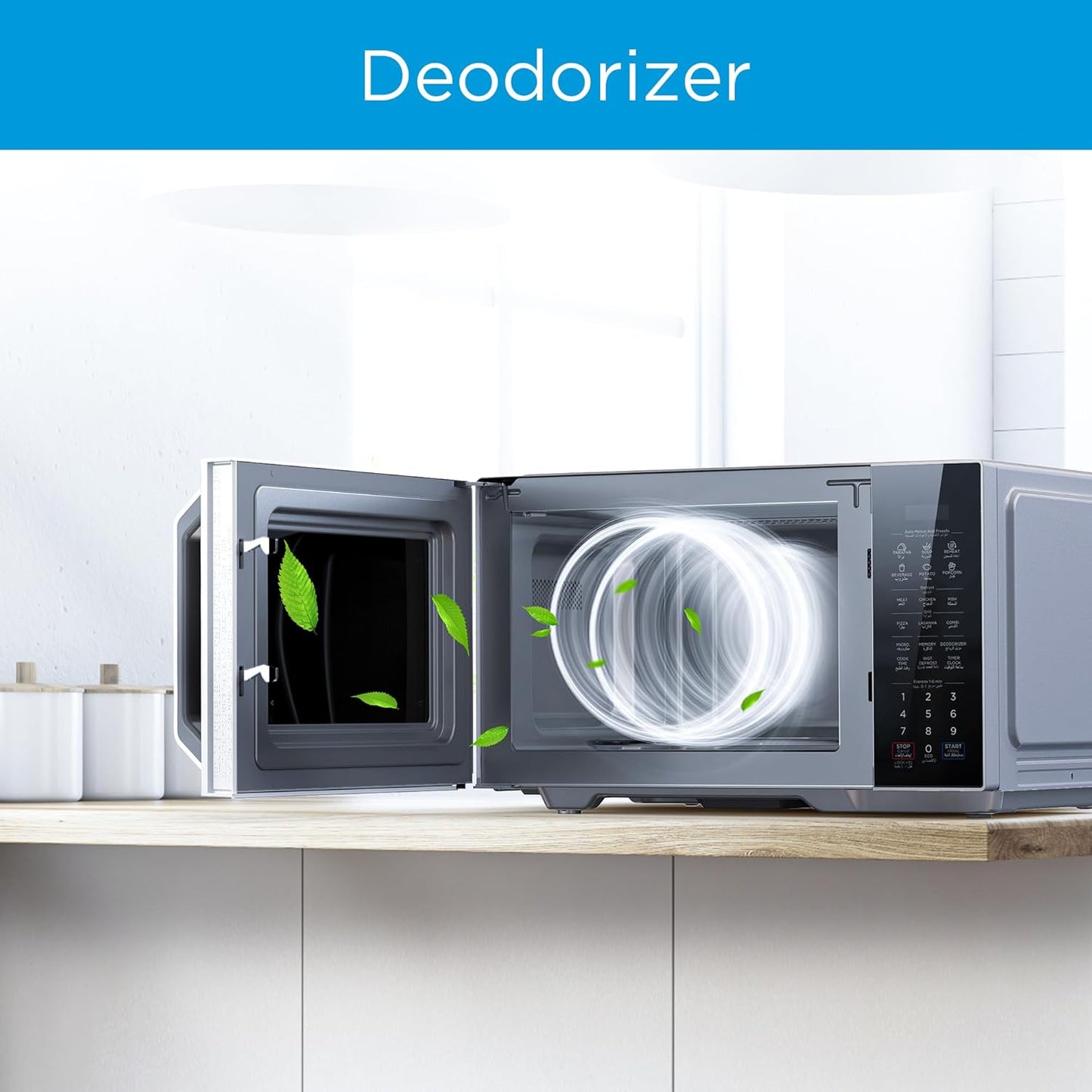 Midea 29L 2-in-1 Microwave Oven with Grill, EG9P032MX