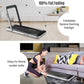 Sparnod Fitness 4HP 2 in 1 Foldable Treadmill, STH-3020