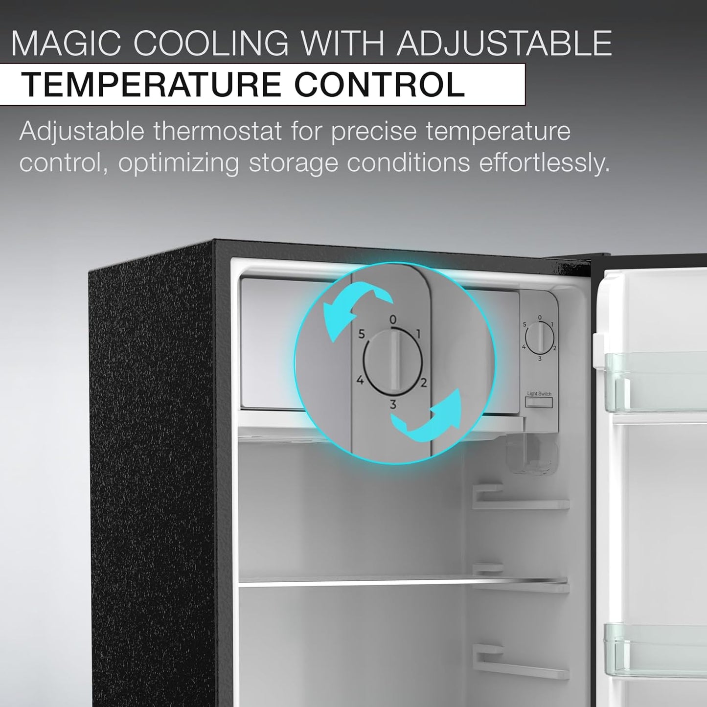 Nikai 140L Single Door Mini Refrigerator, NRF140G