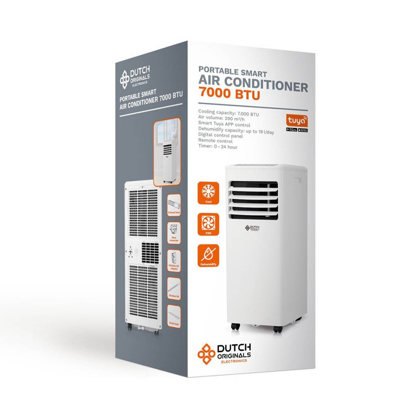 Dutch Originals 7000 BTU Portable Air Conditioner