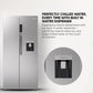 Nikai 750L Side by Side Refrigerator, NRF750SBSD5