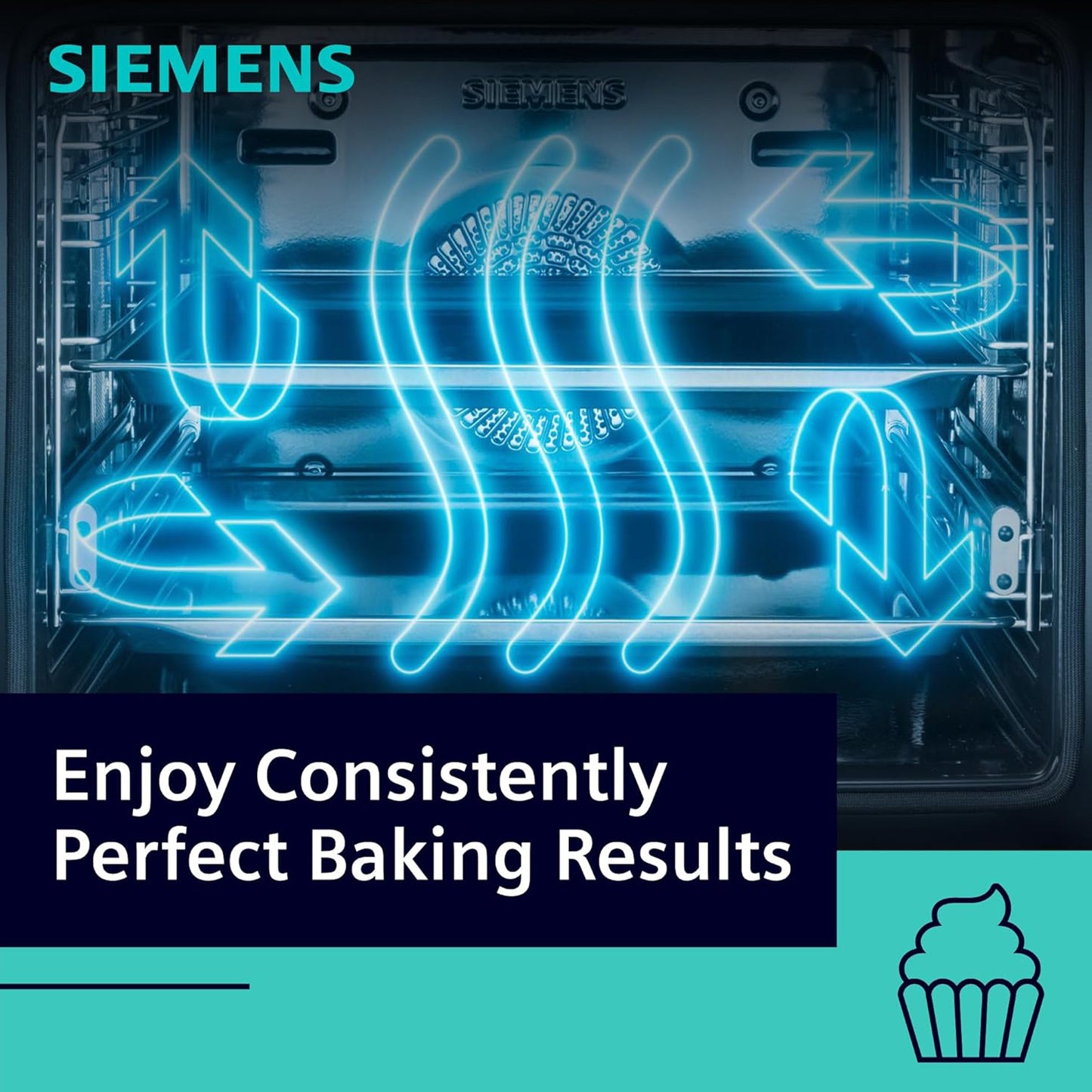 Siemens 60X60 Cm 4 Burner Electric Cooking Range, HK8Q3A150-23