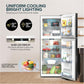 Nikai 510L Double Door Refrigerator, NRF510FSS