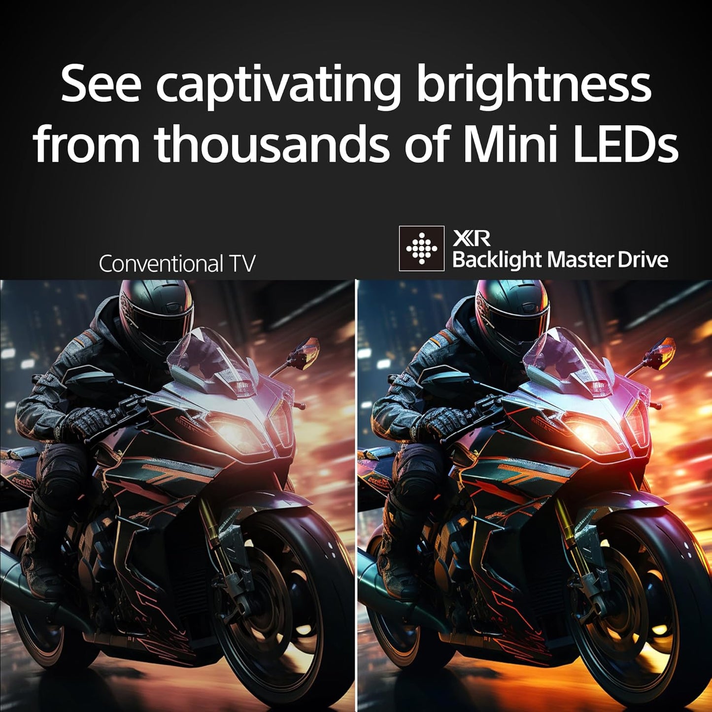 Sony 65 inch Bravia 5 Android Smart Mini LED TV - 4K - 120Hz, 65XR50