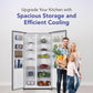 Super General 710L Side by Side Refrigerator, SGR710SBSSSE