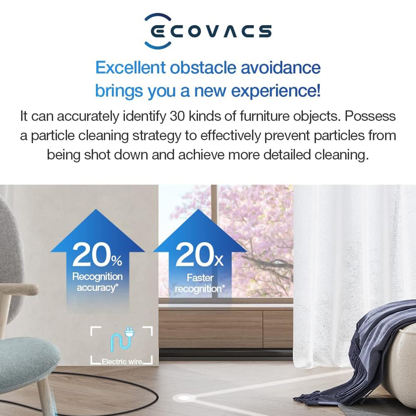 ECOVACS T10 OMNI Robot Vacuum Cleaner, T10 OMNI