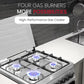 Nobel 60X60Cm 4 Burner Cooking Range, NGC6611